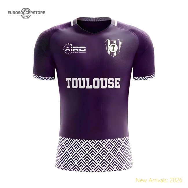 2025-2026 Toulouse Home Concept Football Shirt - Baby-Vantage Point Soccer
